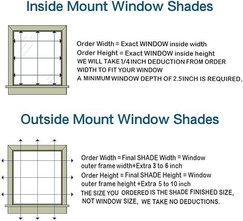 Miniatura 4 de LETAU Persianas opacas sin cordón, con protección UV estampadas, persianas enrollables para puerta, club, hogar, hotel, restaurante