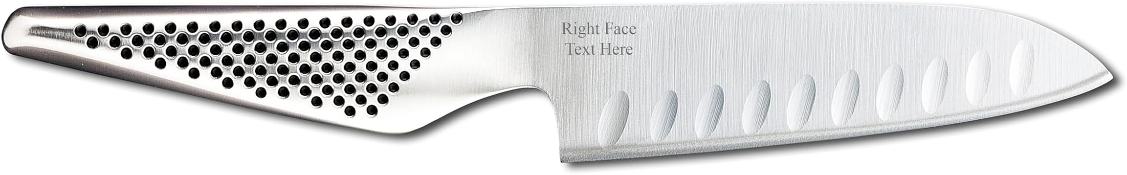 Global Hollow Ground Santoku Knife - Thumbnail 2