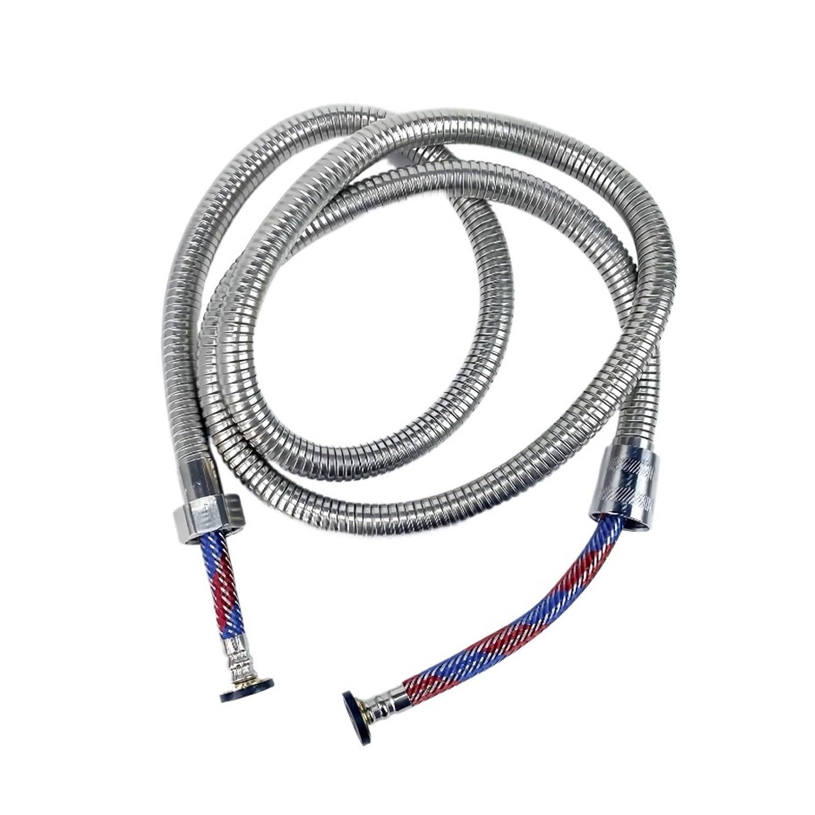 Stainless Steel Shower Hose 1.5M/2M Flexible Braided Water Pipe(2.0M)