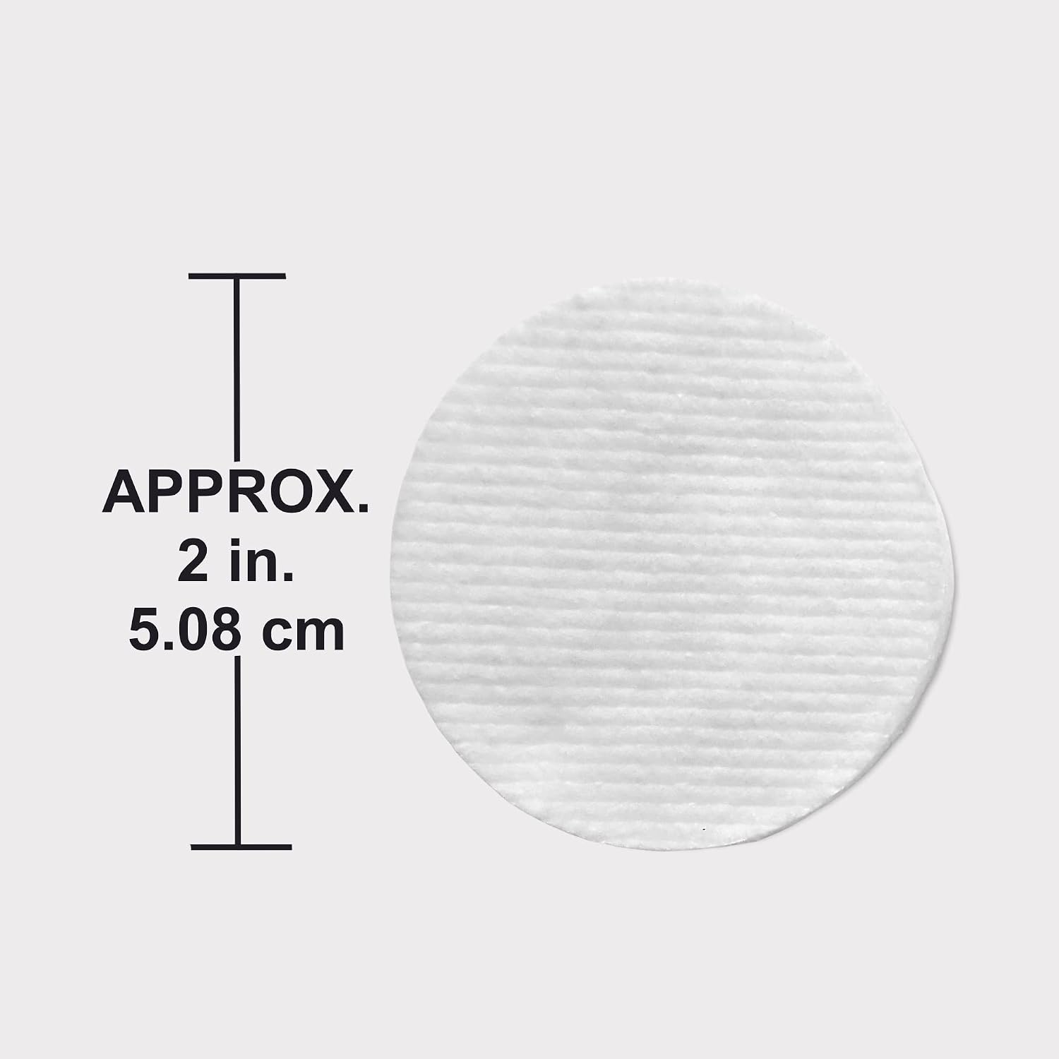 Cotton Premium Organic Rounds (80 Counts), Hypoallergenic, Biodegradable, with Spunlace to Add Extra Durability and Shred Resistance.