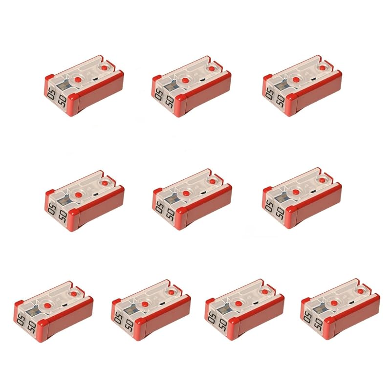 Fusível cartucho MCASE ranhurado Mntacy 50 A 32 V, modelo 0695050.PXPS – 10 unidades