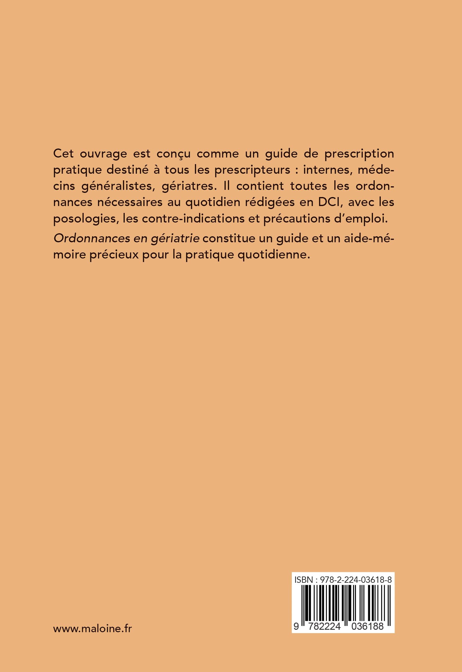 Ordonnances en gériatrie: Outils d’évaluation et prescriptions