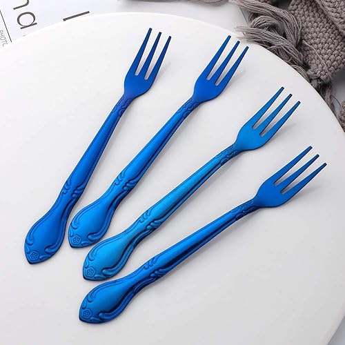 Miniatura 524 de Juego de 12 cucharas de café, mini cucharas de café, cucharas de espresso de acero inoxidable, cucharas pequeñas para postre, té, aperitivo, 4.6