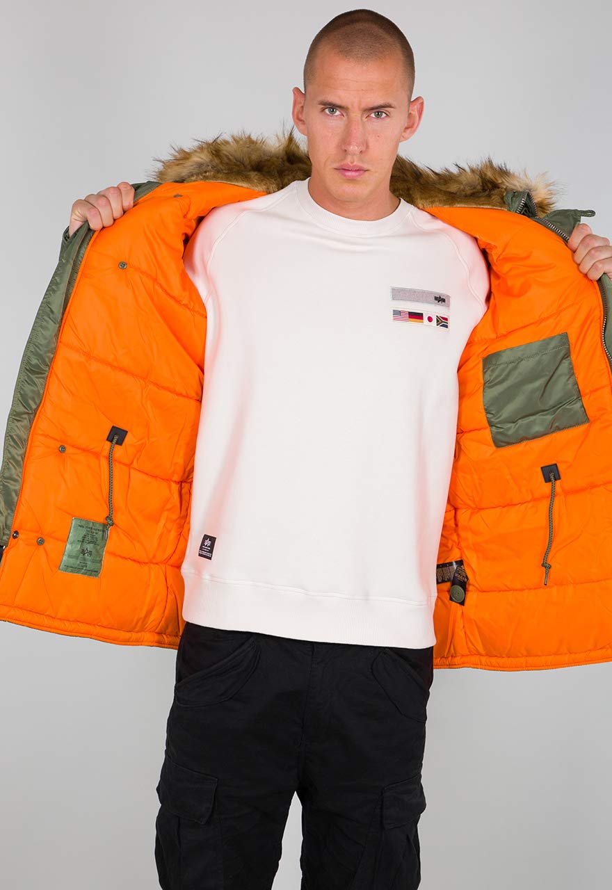 ALPHA INDUSTRIES N-3b Vf 59 Parka Hombre (Pack de 1)