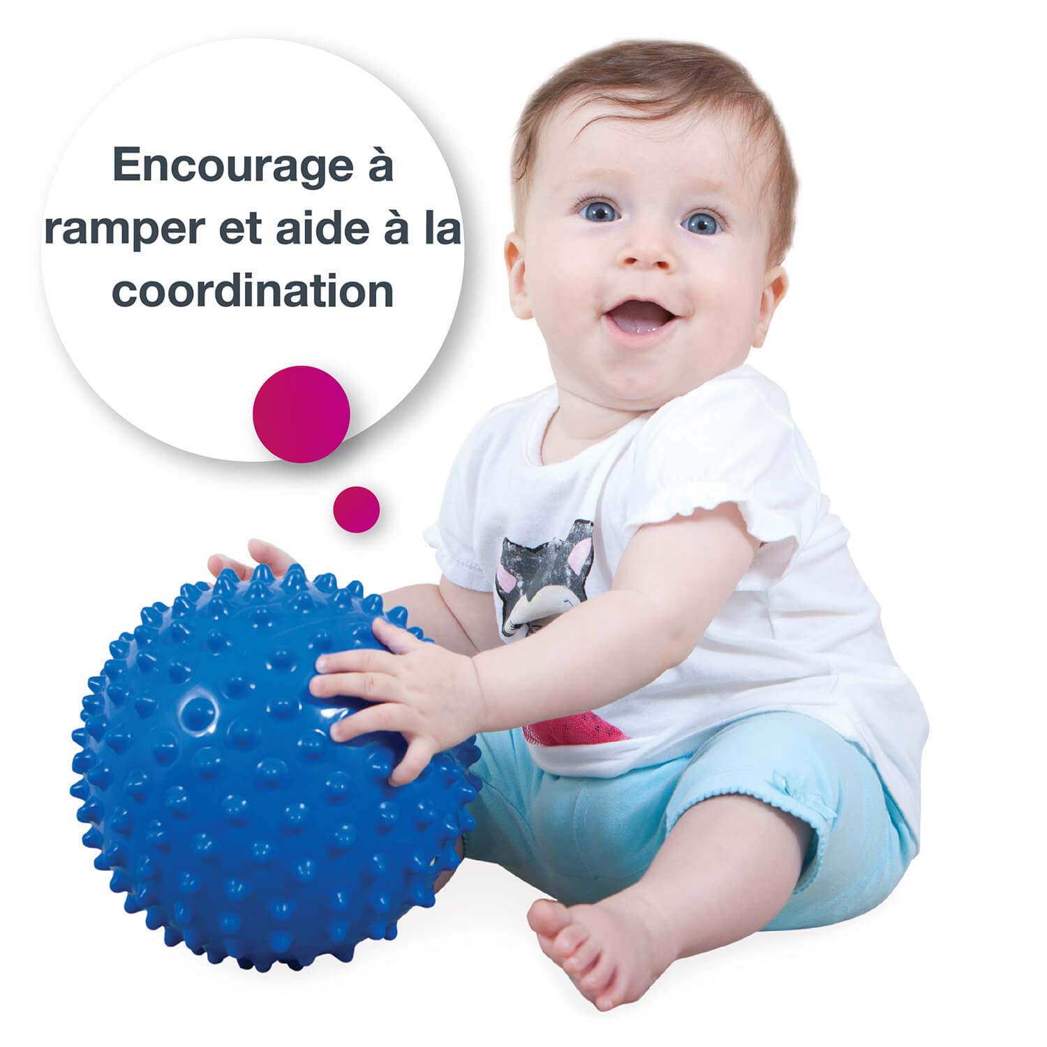Edushape - Ed 705 179 - Gioco della Palla - Palle sensoriali - Random Modello di 4