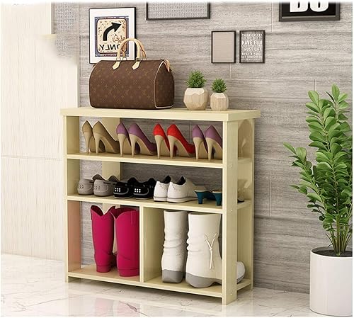 Miniatura 7 de ZEELYDE Zapatero estante de almacenamiento de madera de alta capacidad multifunción organizador de botas pasillo entrada zapatos gabinete cubierta
