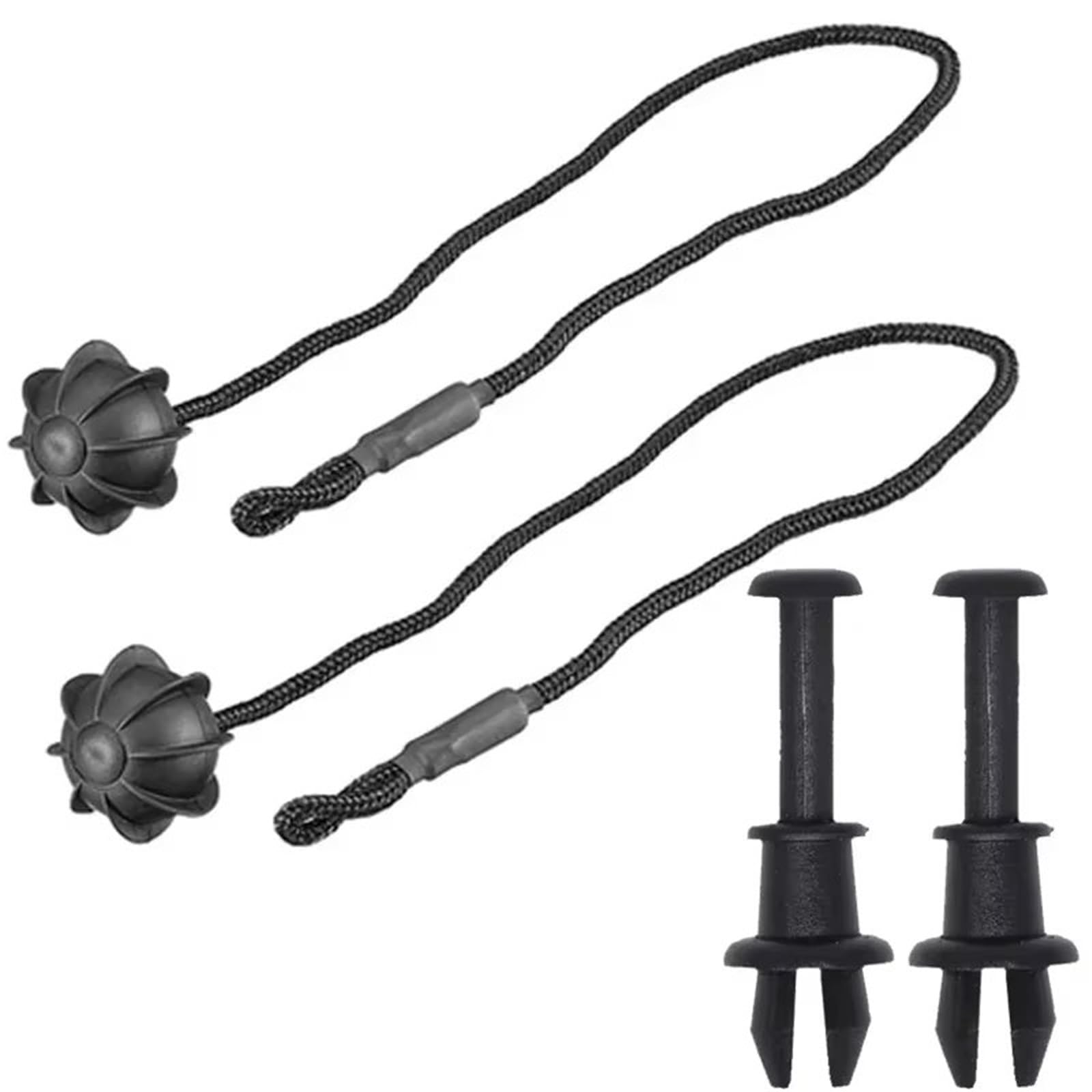 Sangle de coffre cassée pour 8P 2003-2012 ? Solution rapide avec clips et cordon inclus - 8