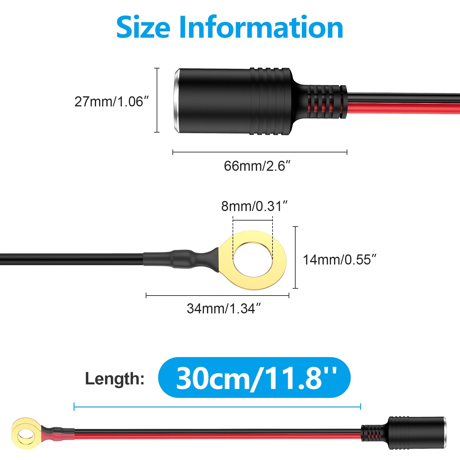 Spine Accendisigari Femmina - Confezione Da 2 Pezzi Per Auto E Camper - Foto 9