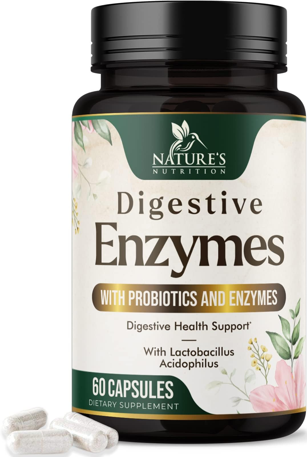 Digestive Enzymes with Probiotics and Bromelain Extra