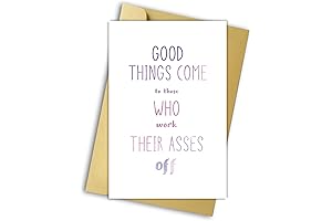 Inspirational Work Hard Promotion Gift Card