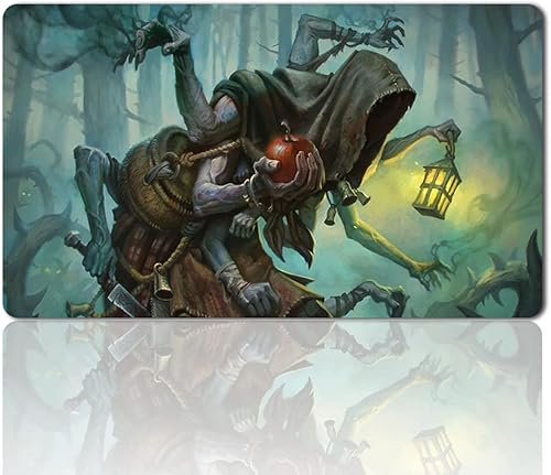 Witch of The Moors - Tapete de juego de mesa TCG de 236 x 138in tapete de escritorio compatible con TCG MTG Playmat Bag