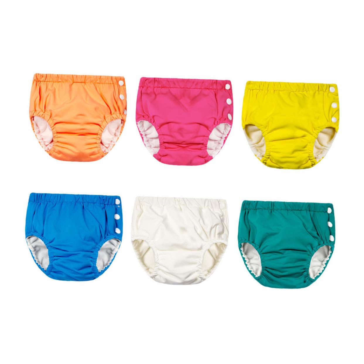 ERINGOGO Infant Swim Diaper Cotton Washable Soft Leakproof Swimming Pants Baby Diaper Pants