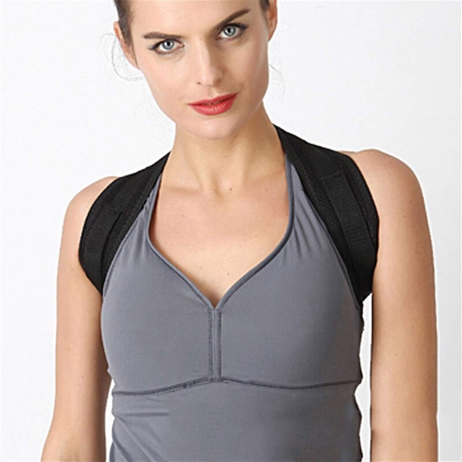 HMTE Medizinische Schlüsselbeinhaltung Korrektor Erwachsene Kinder Rückenstützgürtel Korsett Orthopädische Klammer Skoliose Schulterverband (Size : Small) (M)