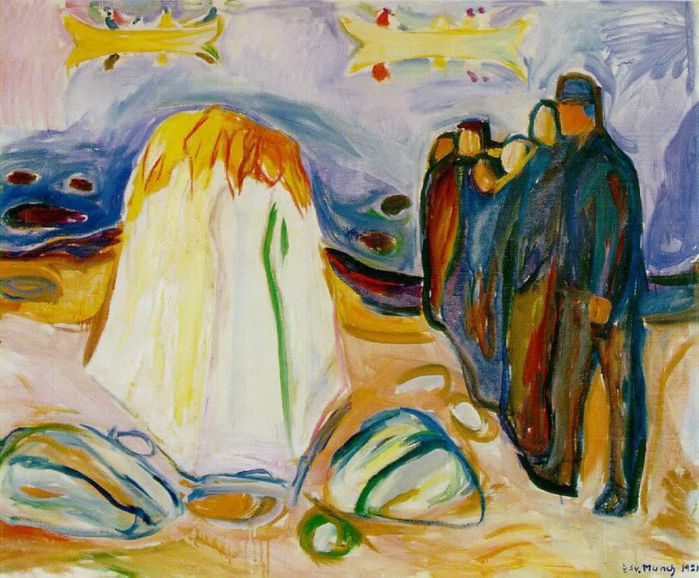 Peintures à l'huile Munch 1921 | Solution design pour habiller de grands murs - 6