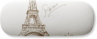 The Eiffel Tower Paris France Glasses Case Eyeglasses Hard Shell Storage Spectacle Box