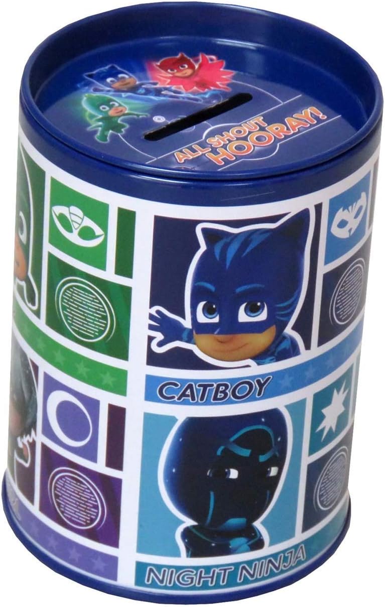Licencias PJ Mask® Metal Piggy Bank Shaped Pen Holder