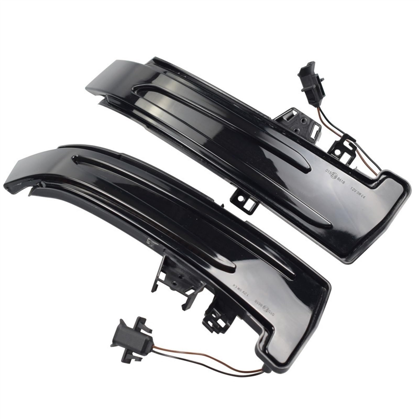 Indicatore Direzione Compatibile con Mercedes per Benz per A B C E S CLA GLA CLS Class W176 W246 W204 W212 C117 X156 2007-2017 Auto Lampeggiante Indicatore di Direzione Indicatore Luminoso(2)