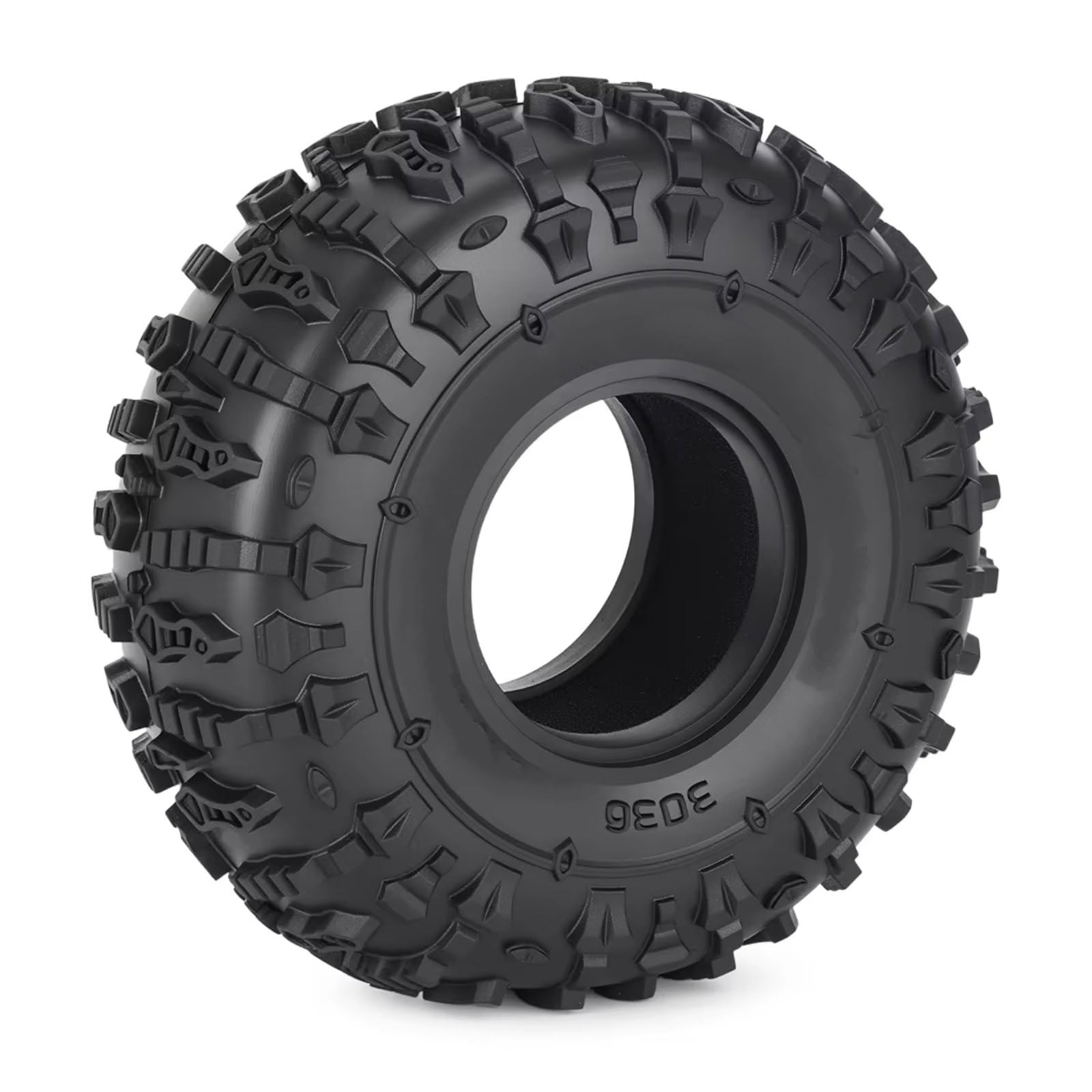 Neumáticos sobre Orugas 123Mm para Axial para SCX10 90046 1/10 RC