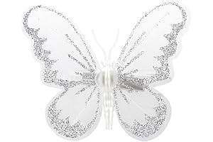 Firlar Christmas Glitter Butterfly Ornament: #1 Rated for Xmas Trees & Decor