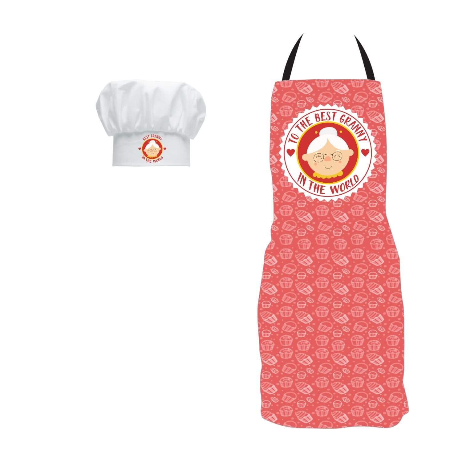 TheYaYaCafe for Grandma Kitchen Chef Apron to The Best Granny in The World