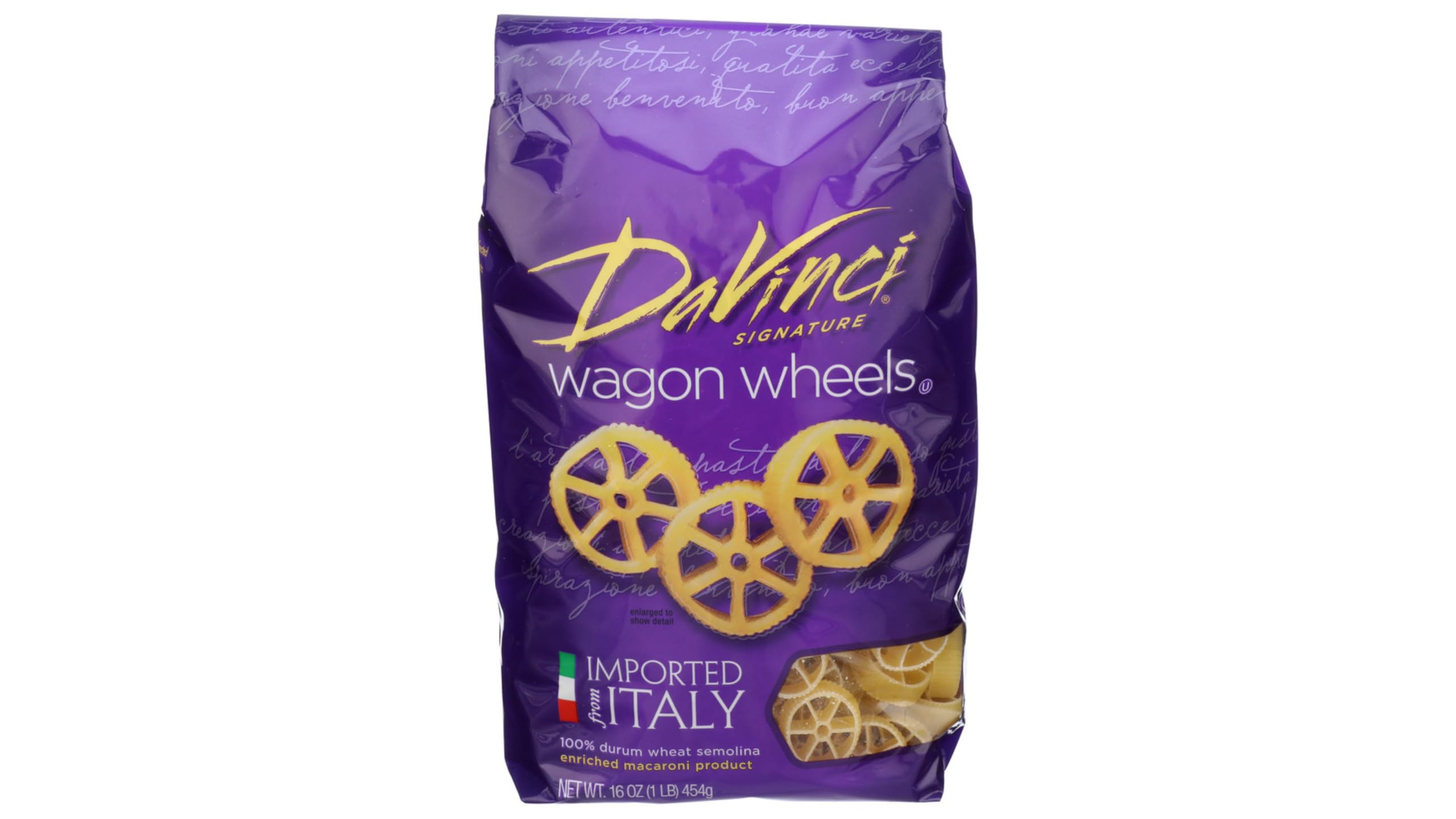 Davinci Pasta Wagon Wheels, 16 oz