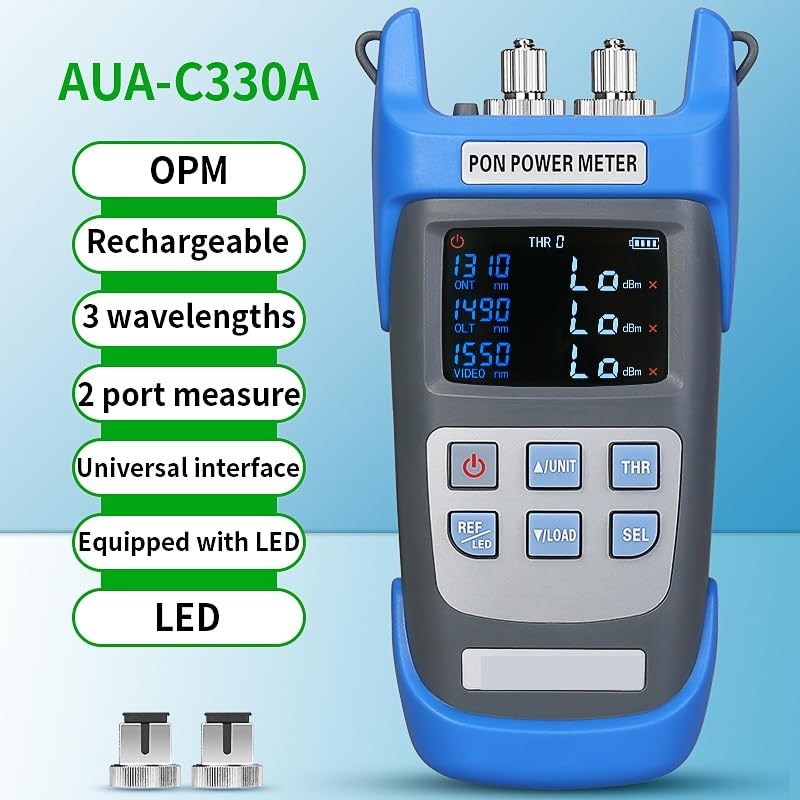 AUA-C330A rechargeable avec trois longueurs d'onde de test