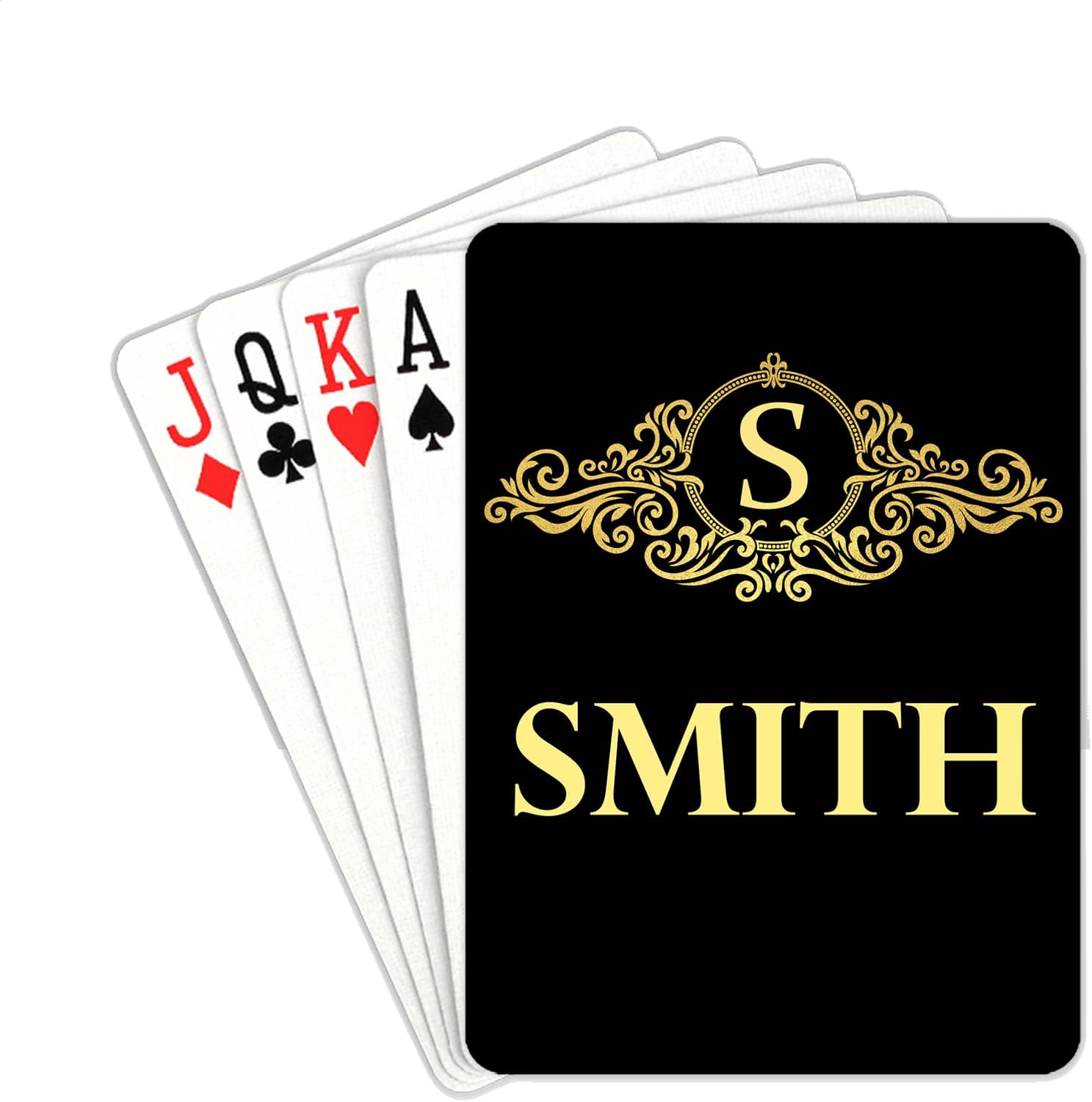 Playing Cards Decks of Cards Custom Initial Playing Cards