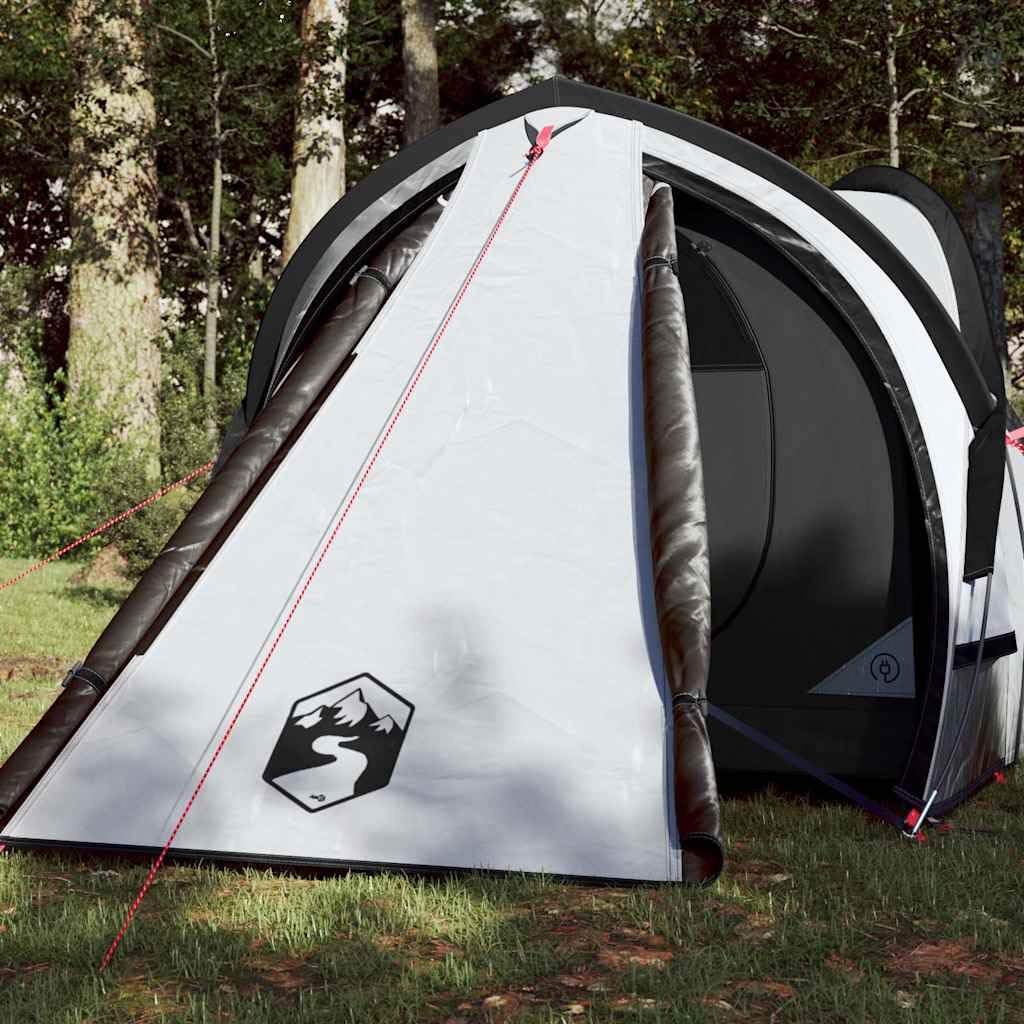 Genérico Tienda de campaña iglú 2 Personas Tela Opaca Impermeable Blanco,Deportes,Actividades al Aire Libre,Camping y Senderismo,Tiendas de campaña-94342