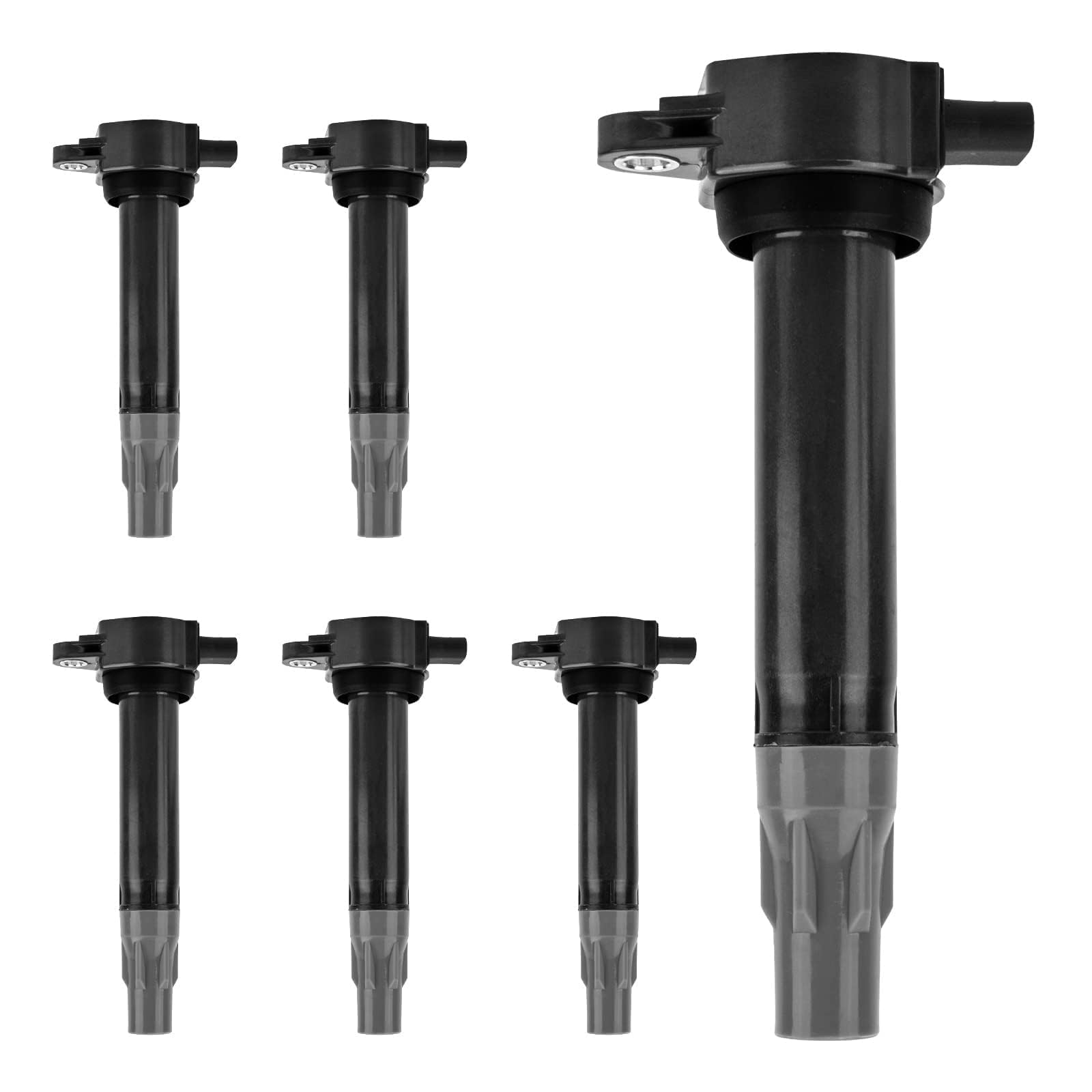 PHILTOP Ignition Coil Pack, Replacement for Charger, Journey, Sebring, Town & Country, Magnum, Pacifica, Avenger, Challenger, Grand Caravan, Nitro, Routan, Stratus, UF502 Ignition Coil Set of 6