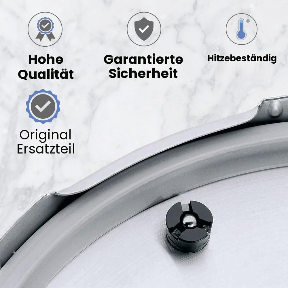 Anakel Home Silikondichtung für WMF Perfect & Perfect Plus Schnellkochtopf – Ersatzteil Dichtungsring 22 cm Innendurchmesser | Art.-Nr. 60.6856.9990 | Original WMF Ersatzteil, Silikon