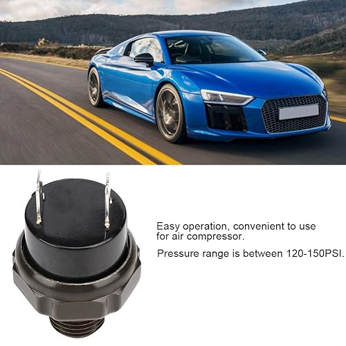 Miniatura 8 de Interruptor de presión NPT14 120-150PSI Control automático para la construcción y ajuste de sistemas de automóviles