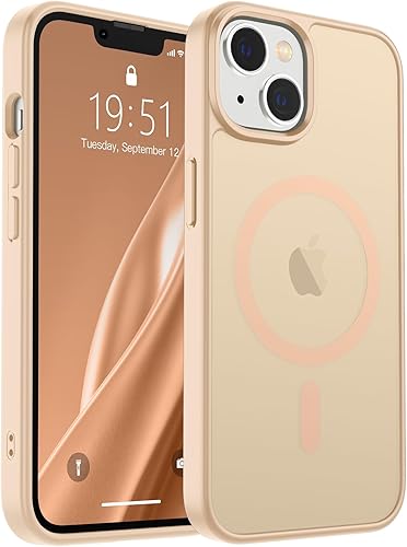 Miniatura 383 de SUPFINE Funda magnética para iPhone 11 (compatible con MagSafe) (protección contra caídas de grado militar), translúcida mate a prueba de golpes