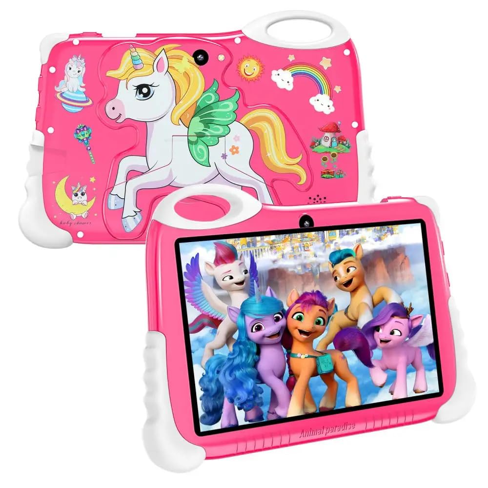 See full amazon price history chart for SIGNY Multi-Functional Kids Tablet - 7" HD Display, 128GB Storage, Dual Cameras, 4G/WiFi, Parental Lock, Preloaded Learning Games, Fall-Resistant Cover, Perfect for Fun and Education (Unicorn) SIGNY Multi-Functional Kids Tablet - 7" HD Display, 128GB Storage, Dual Cameras, 4G/WiFi, Parental Lock, Preloaded Learning Games, Fall-Resistant Cover, Perfect for Fun and Education (Unicorn) (B0DHVWSLGH) Amazon Price History, Amazon Price Tracker