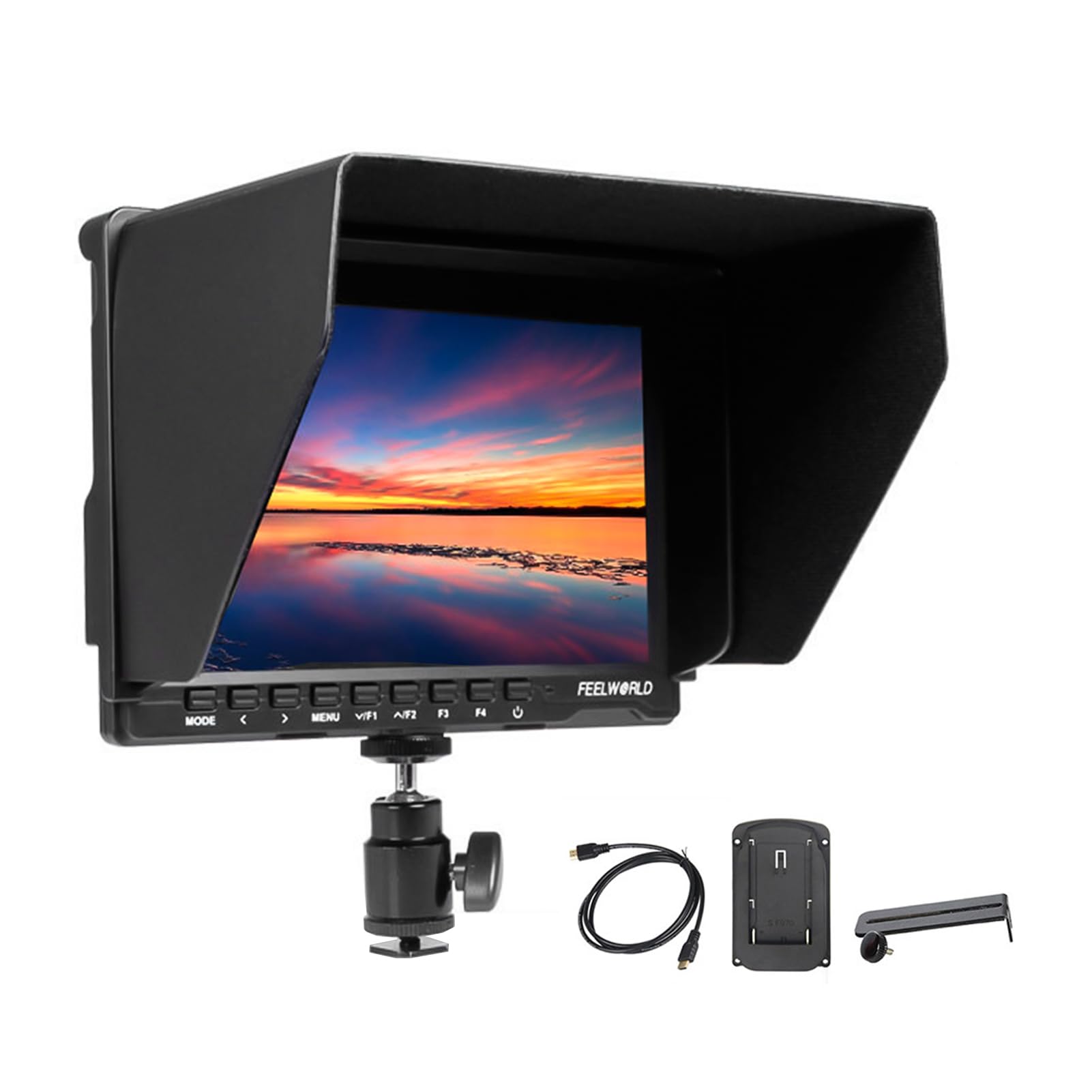 FW759 Monitor da campo per fotocamera ultrasottile da 7 pollici Schermo IPS ad alta definizione per registi professionisti