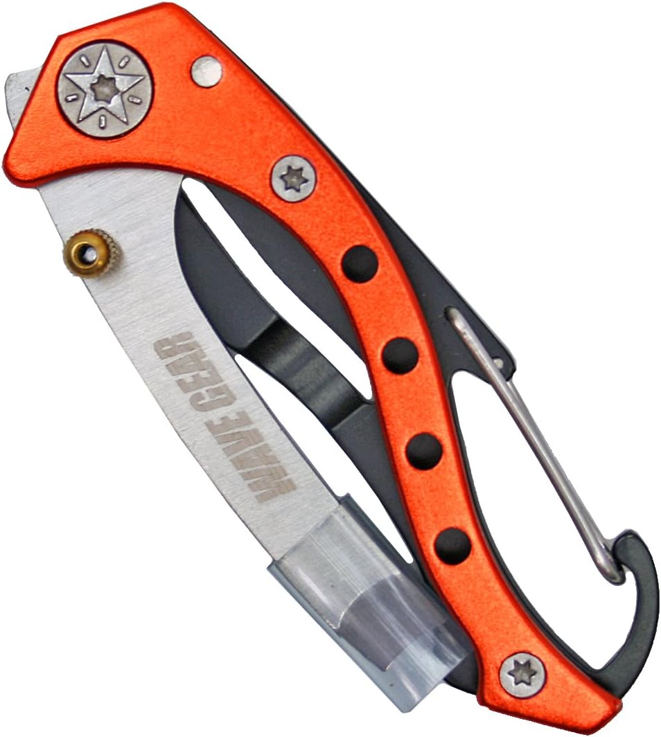 Amazon 折り畳み式イカ締めツール エギングブレード オレンジ Kp 276 スクイッドブレード Wave Gear 釣り具 Wave Gear 釣り小物