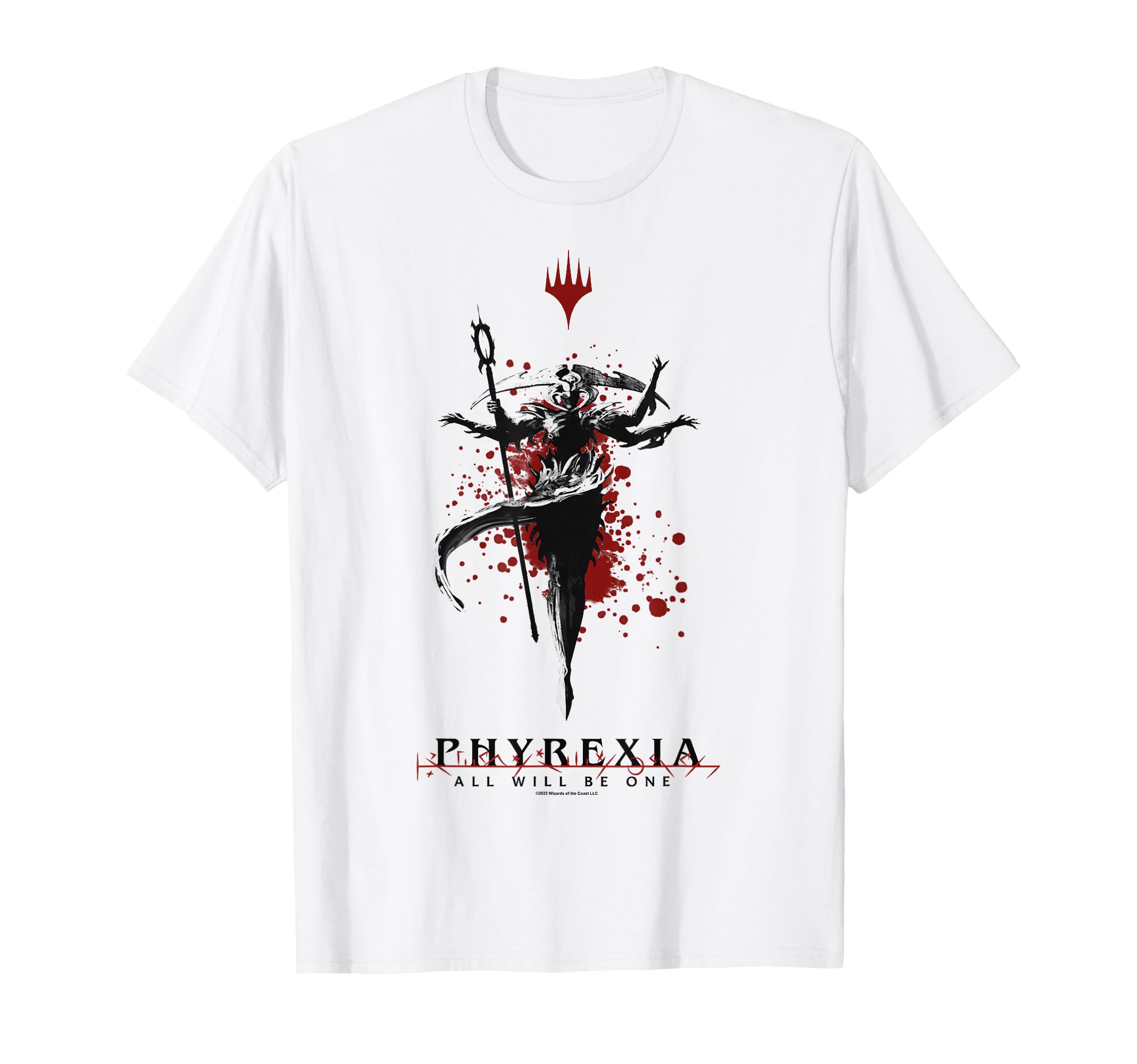 Phyrexia All Will Be One Splatter Blood T-Shirt