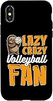 Vista 4 de iPhone 15 Voleibol Lazy Beach Vball - Funda de perezoso de voleibol