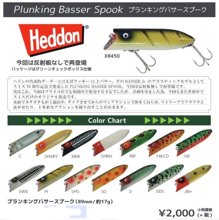 heddon へドン　カズン1.2 フロッグカラー　2個セット heddon へドン カズン1.2 フロッグカラー 2個セット - メルカリ