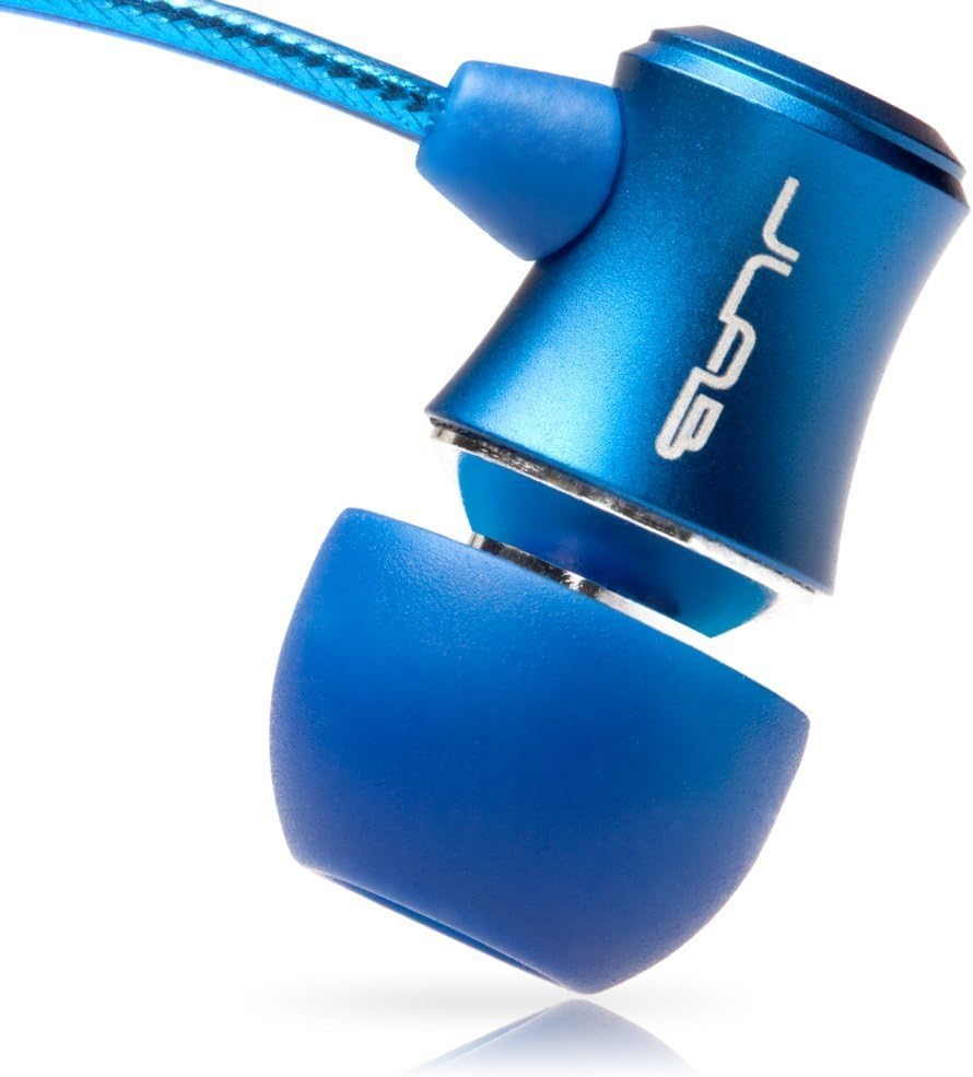 JLab Audio J3 Micro Atomic in-Ear Earbuds Style Headphones -Electric Blue
