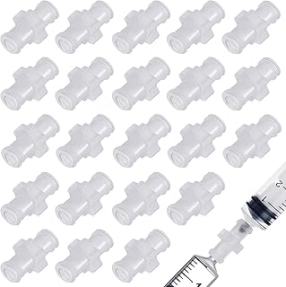 30 Pcs Luer Lock Connector Syringe Adapter Syringe Bottle Adapter Syringe Transfer Joint Clear Luer Coupler Lock Connector To Syringe Pp Syringe Adapter Coupler Connector Syringe Coupler Kit