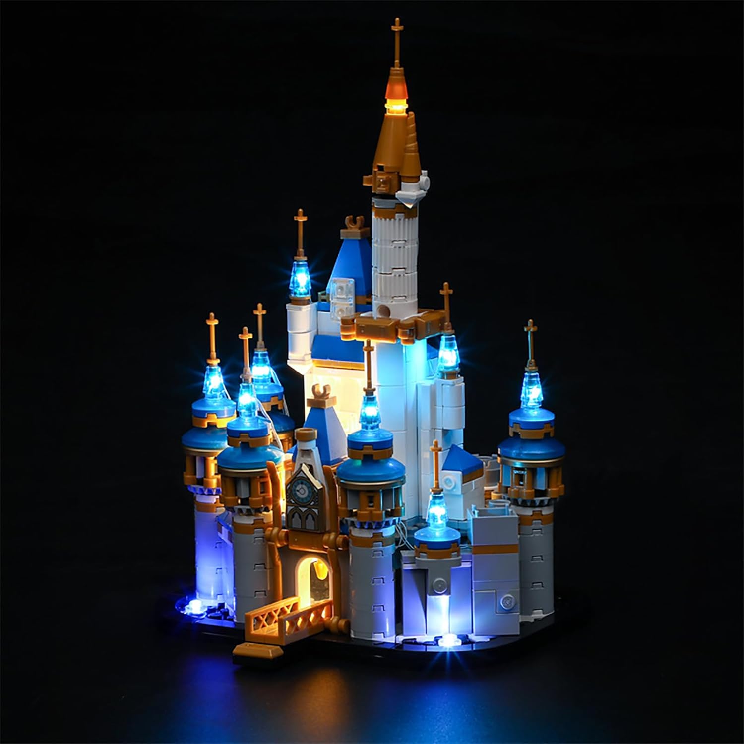 LED Light Set Compatible with Lego 40478 Mini Disney Castle Building Blocks Model - Model Set NOT Included