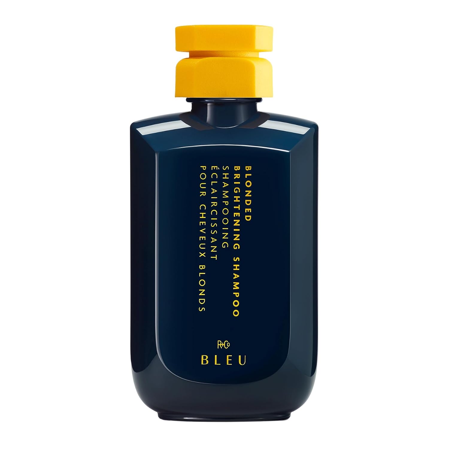 R+Co BLEU Blonded Brightening Shampoo – Neutralizes Yellow Tones, Deposits Pigments Evenly, Moisturizes, Repairs Color-Treated Hair, Antioxidant-Rich Formula, 8.5 oz