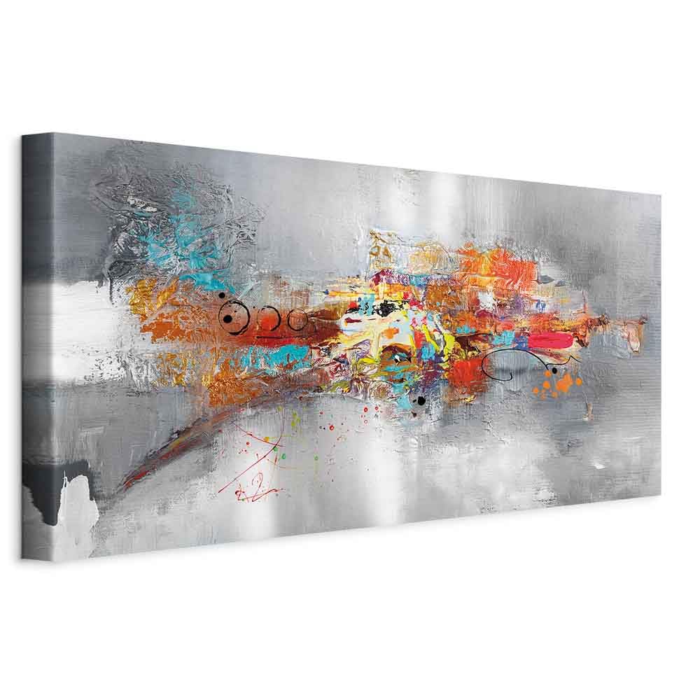 murando - Quadro Fonoassorbente Colorato 120x60 cm 1 Pezzo - Canvas - Quadri Acustici XXL Grandi - Pannelli Fonoassorbenti Decorativi - Decorazione da Parete Soggiorno - Astratti a-A-0415-b-a