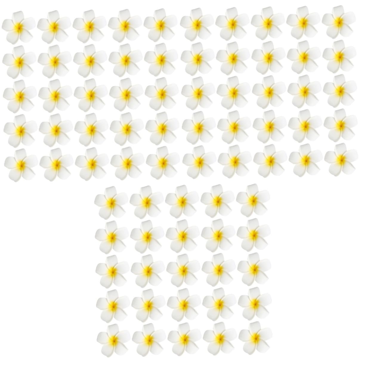FOMIYES 75piezas Barrette De Flores Hawaianas Horquillas Simuladas De Clip Negro Accesorios Para Mujeres Decoración Para Fiestas y Bodas Para Vacaciones y Fotografía