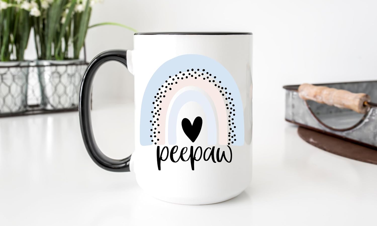 Meemaw and Peepaw Coffee Mugs Set (15oz)