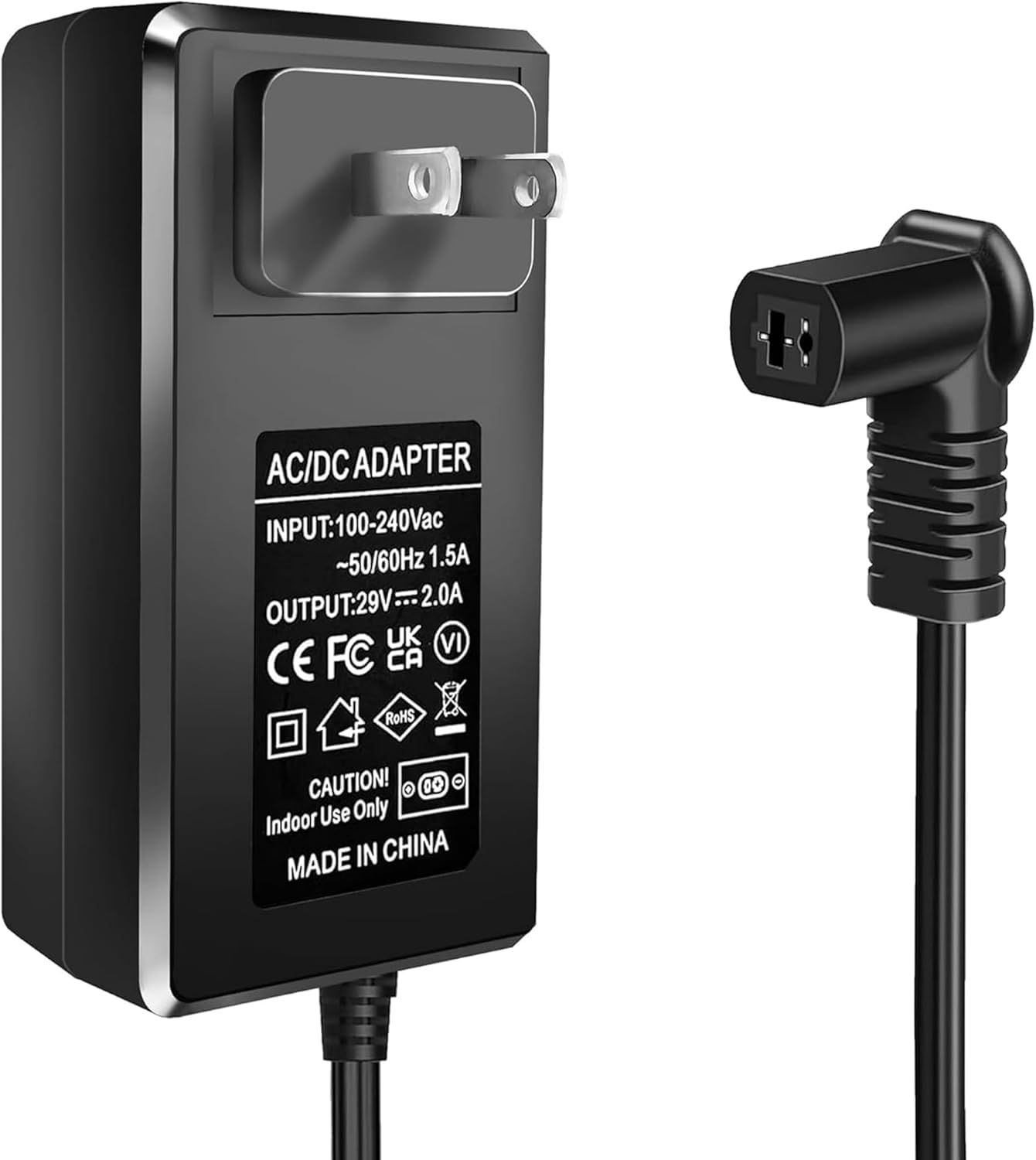 AWINLI Recliner Power Supply Transformer,29V 2A Massage Chair AC/DC Power Supply,Limoss Replacement Cable,Electric Massage Chair,Chair-Type Elevator and Adjustable Bed