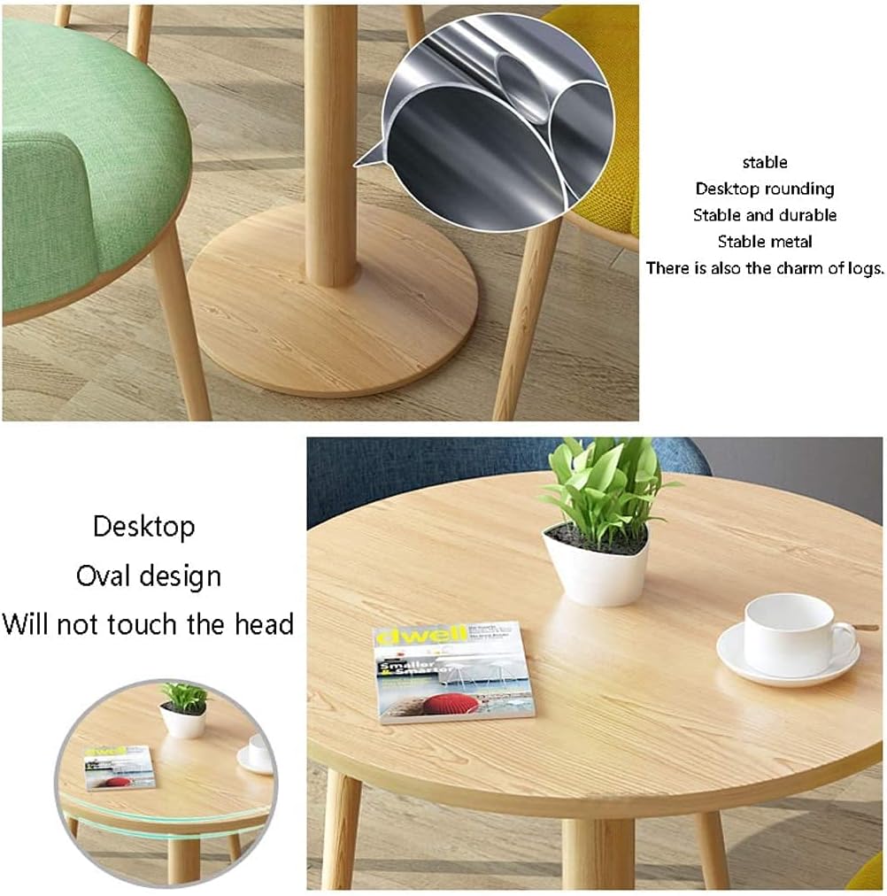Office Business Lounge Hotel Living Tea Shop Modern Reception Round Table Conference Hall Study Golf Course Clothing Store Family Living Room Kitchen Lounge Table (Purple)