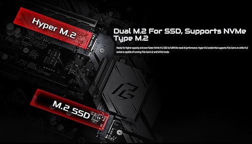 Miniatura 5 de ASRock B550 Phantom Gaming 4 Soporta AMD AM4 Socket Ryzen™ 3000, 3000 Serie G, 4000 Serie G, 5000 y 5000 G-Series Procesadores de escritorio Placa