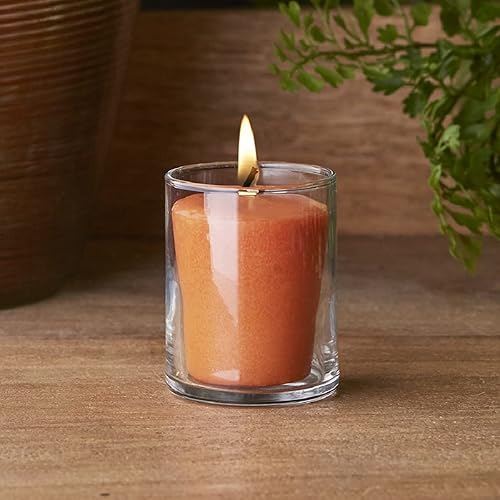 Vista 4 de Root Candles Seeking Balance - Velas votivas de 20 horas, paquete de 18, Energize: eucalipto de romero Energizar: eucalipto de romero