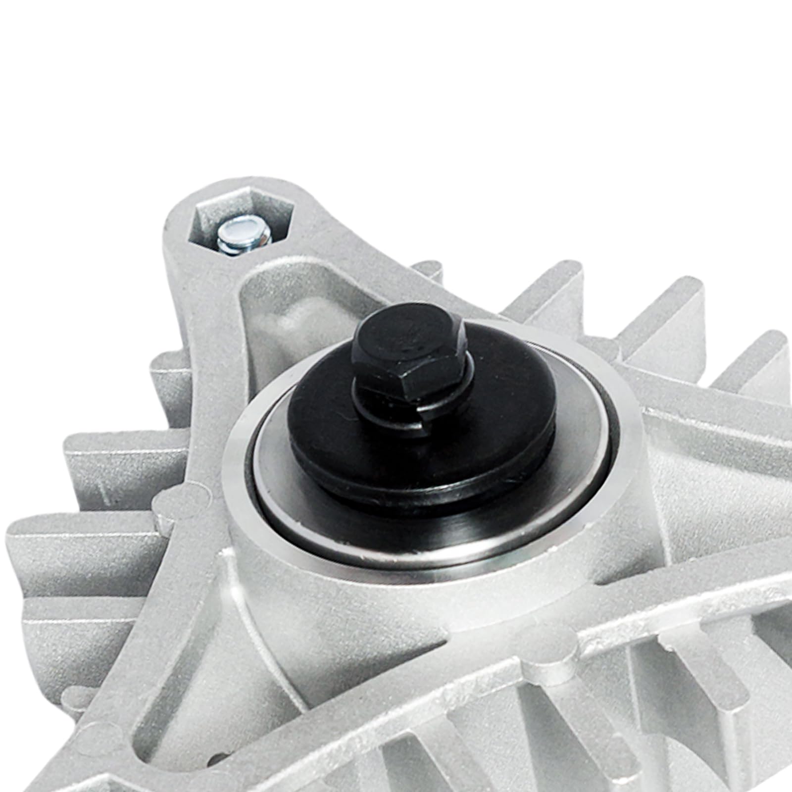 130794 128285 husillo con conjunto de polea 153535 apto para cortacésped CRA ftsman LT1000 LT2000 DYT4000 de 42 pulgadas, HU, Pou LAN Pro, superficie de poliuretano de color negro, paquete de 2